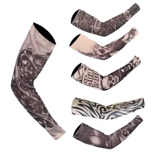6 Pack Tattoo Sleeves, Compression Arm Sleeves for Tattoos, Temporary Tattoo Covers, Sunscreen Sleeves, Unisex and Stretchy