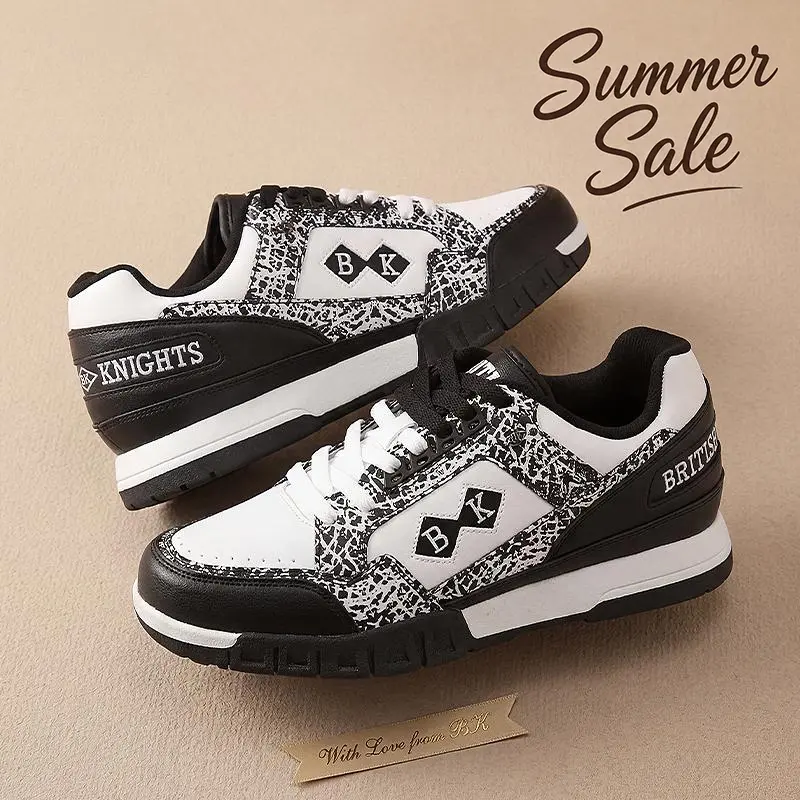 British Knights Shoes,Men's Casual Shoes Old School Sneakers,sneakerhead mensshoes Black and White Footwear, Comfy Daily, Classic Sneakers Style, Springvibes TikTokShopStockUp tiktokshopbacktoschool  BackToSchool tiktokshopsummersale