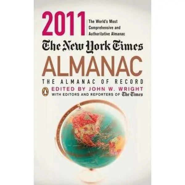Used Book - The New York Times Almanac 2011: The Almanac of Record by John Wright (Paperback, English) - Reading Materials with In-Depth National and International Coverage, No Excess Fluff