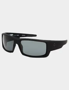 SPY  Womens Happy Lens General Polarized Sunglasses, Matte Black, ONESZ