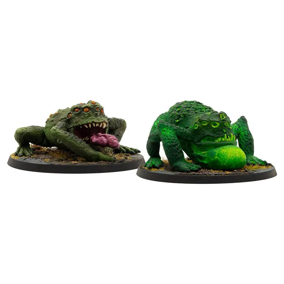 Modiphius Entertainment MUH01620120 Fallout Radtoads Creatures Miniature Set, Home Decor Statue Figurine