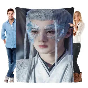 Tan Jianci Blanket, Tv Series "Chang Xiang Si" Stills Blanket, Jc-T Blanket, Actor Tan Jianci Fan Blanket, Singer Blanket, Office Blanket, Sofa Decoration Blanket
