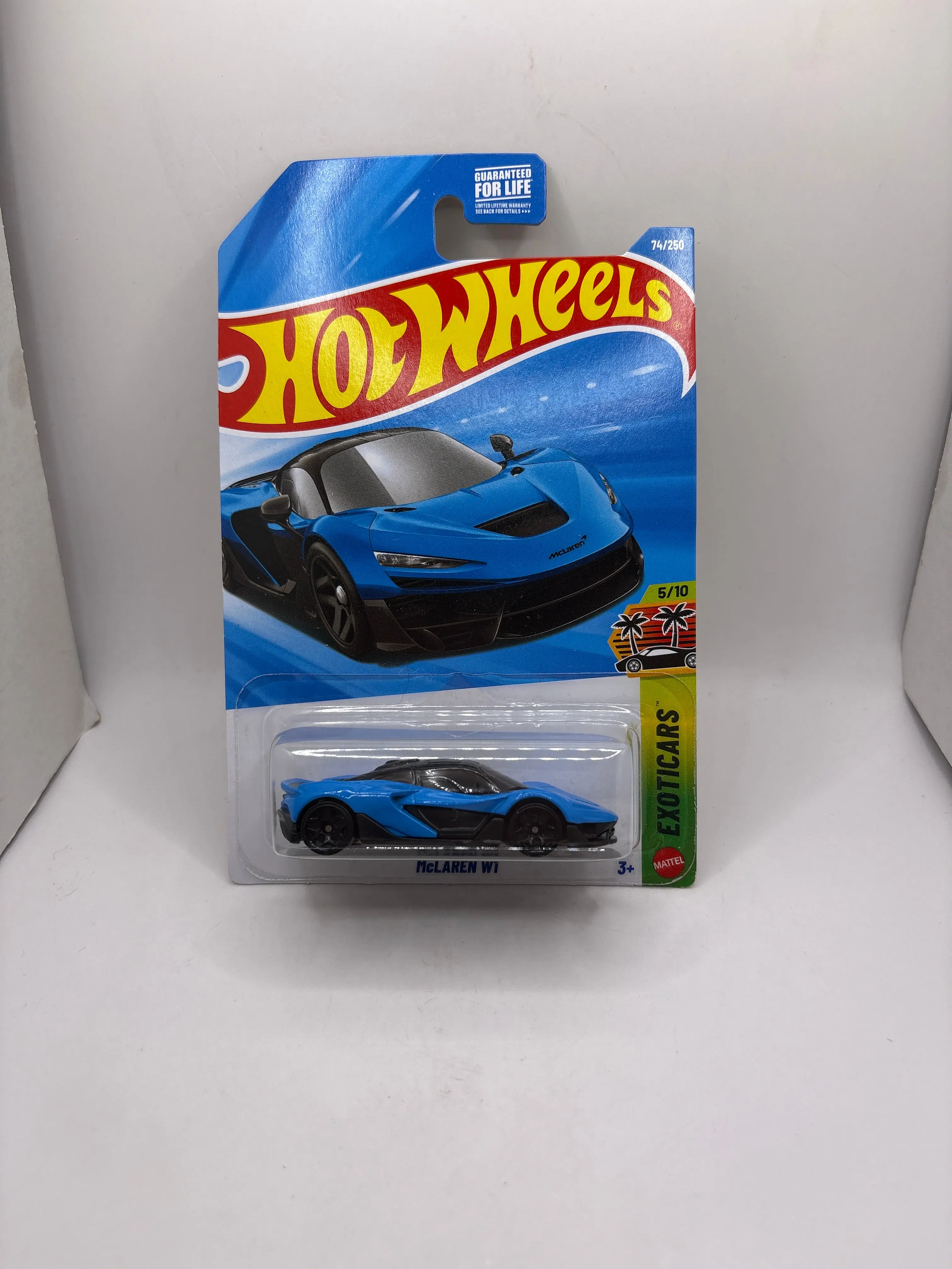 Hot Wheels McLaren W1 Diecast blue