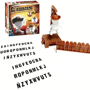 Travel Party Guess Word Desktop Game, Spanish Edition, No Power Needed, Includes Letter Puzzle and Field Guardian Elements