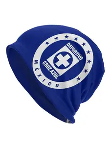 1 pc Hat CD Cruz azul Outdoor Caps Outdoor Sports Hat For Men Women Skullies Beanies Ski Caps Soft Bonnet Hats