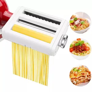 KENOME Pasta Maker Attachment for KitchenAid Stand Mixers - 3 in 1 Set
