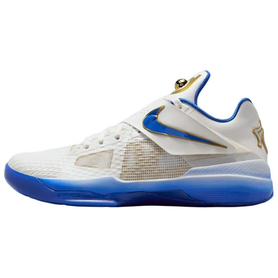 Zoom KD 4 'The Real MVP - Summit White' Sports Shoes