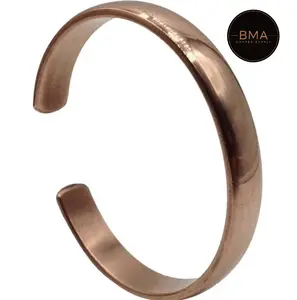 BMA Copper Adjustable Wellness Bracelet, Premium Pure Copper Adjustable Bracelet for Men & Women Unisex