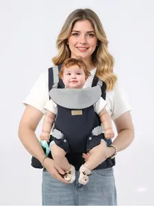 Mom Must-Have Ergonomic All-Position Baby Carrier | Lumbar Support Eases Back Pain