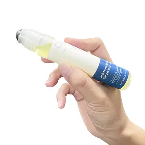 25 ml 2 Packs Hair Growth Serum Roll-on - 3% Rosemary 2% Ginger Root Oil Precision Scalp Applicator, Paraben and Sulphat free Non-Oily Mess-Free for Women & Men