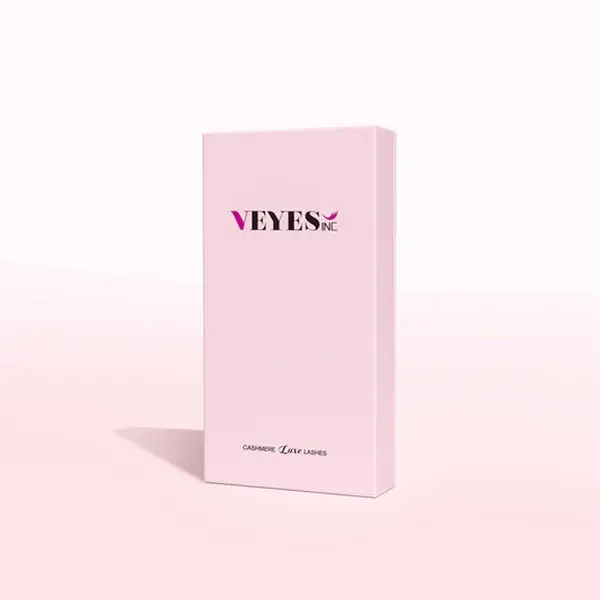 VEYESINC Cashmere Lashes Luxe Eyelash Extensions Veyelash Faux Mink Individual Volume Lashes Soft Natural Lash Extensions for Makeup Fluffy