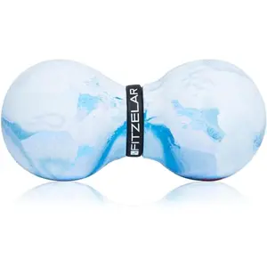 Double Lacrosse Massage Ball for Myofascial Release, SGS Certification, Massage Deep Tissue for Waist Back Feet, Trigger Point Therapy, Muscle Knots, Peanut Massage Ball for Muscle Pain