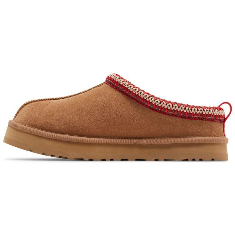 UGG Tazz Kids' Slipper 'Chestnut' Cozy Suede Upper & Sheepskin Blend - Runs 1-2 Sizes Up - Perfect for Lounging - Toddler & Kids Slippers