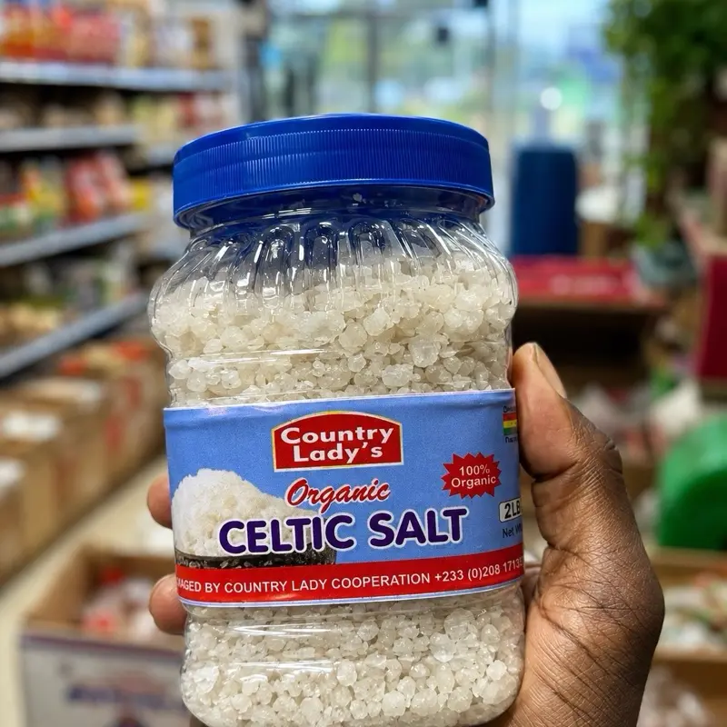 Organic Celtic Salt - Traditional Flavor Packaged Pantry Food for Women