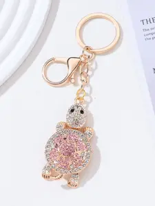 Ocean Turtle Keychain – Handmade Sea Turtle Pendant with Metal Key Ring, Unique Marine-Themed Gift for Ocean Lovers, Beach Vacation Souvenir, Backpack Charm & Home Decor (Perfect for Christmas, Earth Day & Birthdays)