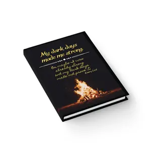 Dark Days Journal - Ruled burn book jjknotebook notebooks for cute planner fun notebooks character journal