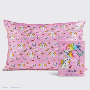 Lisa Frank x Kitsch Satin Pillowcase in Angel Kitty™