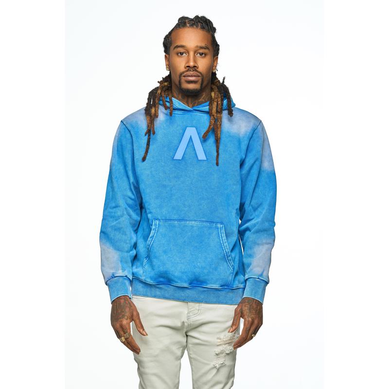 AOLOGNE STAND ALONE WASH HOODIE (ROYAL BLUE)