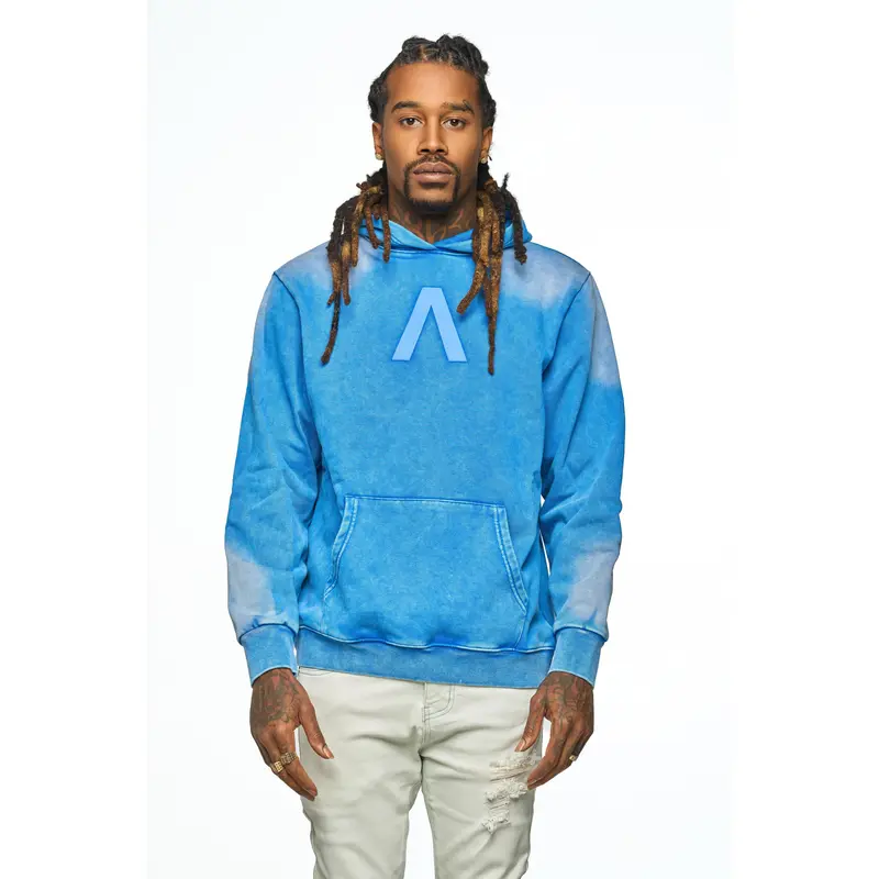 AOLOGNE STAND ALONE WASH HOODIE (ROYAL BLUE)