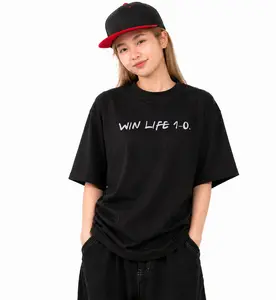 WIN LIFE 1-0 T-Shirt – Vietnamese Slang Tee – Oversized Fit Streetwear – Funny Confident Statement Shirt