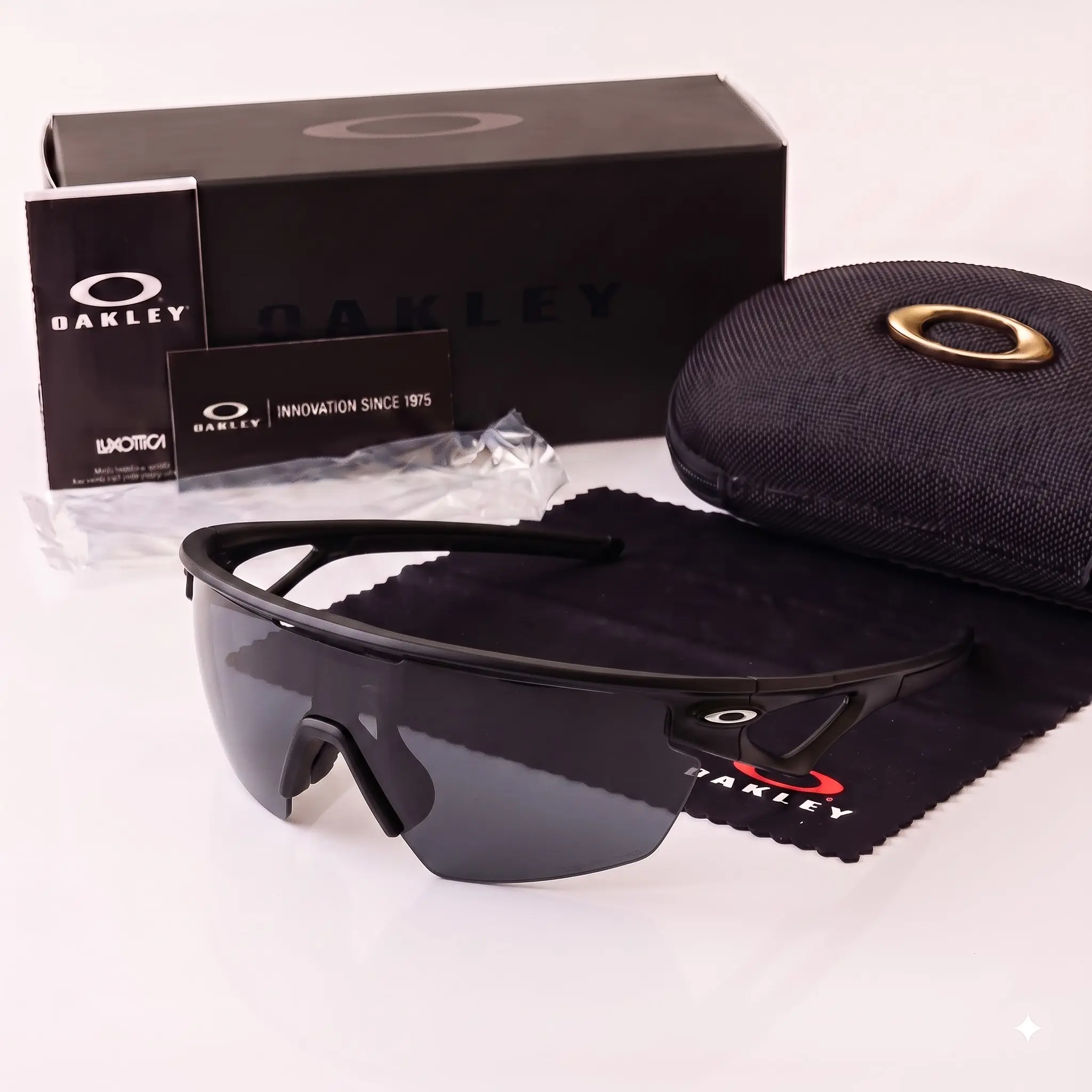 [ Buy 2, Get 1 FREE ] Oakley Athletic Sunglasses Wraparound Sport Frame UV Protection Driving Cycling Running Eyewear