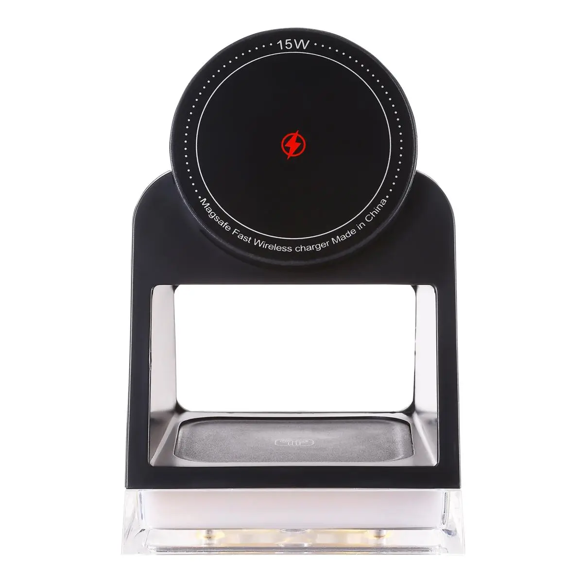 Griffin Tripower Station Max - 3-in-1 Wireless Charging Station with Nightlight