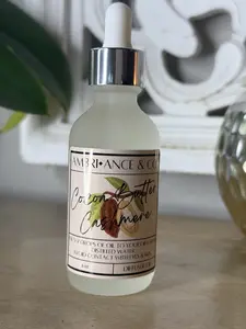 2oz Cocoa Butter Cashmere Scented Diffuser Oil for Home Fragrance -  Long-Lasting Scent- Phthalate-Free Fragrance- Home Decor Scent- Room Fragrance