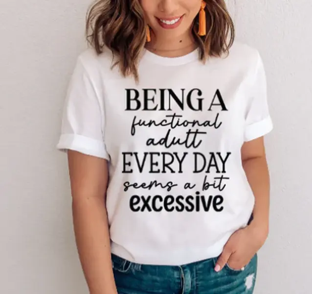 Inspirational Quotes Screen Prints on T-Shirts, Print on Demand