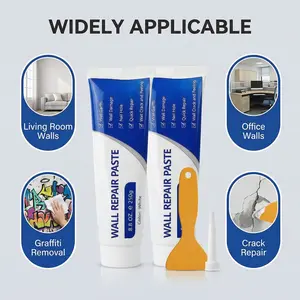 Wall patching compound, wall repair paste, wall restoration latex, wall putty paste