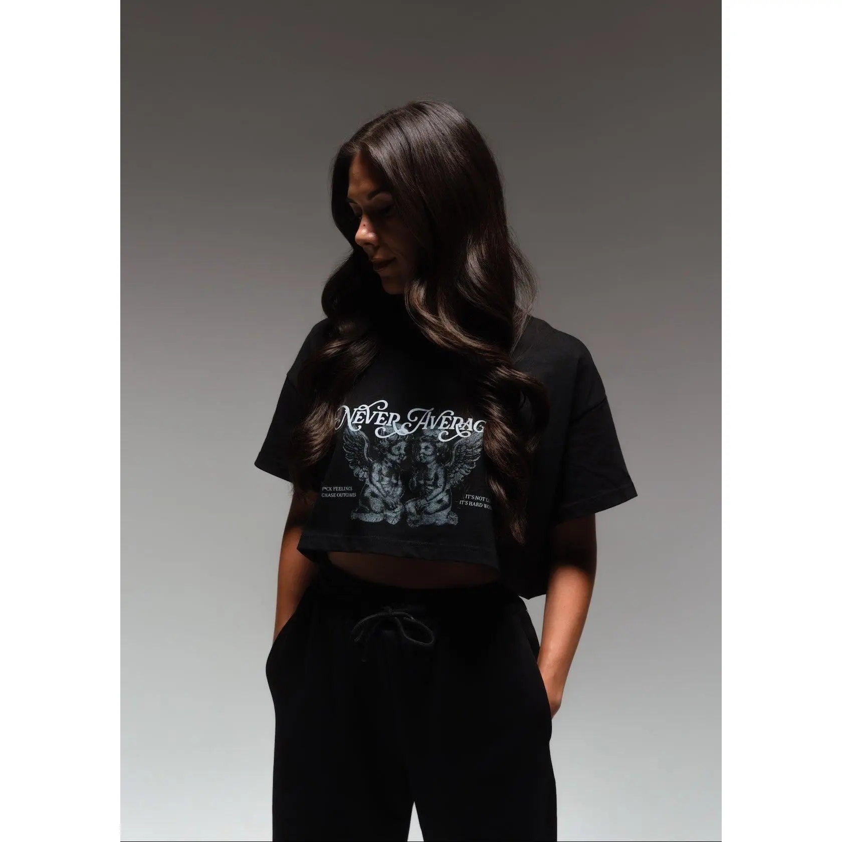 Angels Cropped Tee Angels Cropped Tee