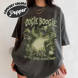 I’m The Oogie Boogie Man Shirt, Nightmare Before Christmas T-Shirt, Boogie Man Shirt, Halloween 2025 Villain Tee