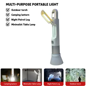 Rechargeable LED Lamp – Foldable Desk Light for Fishing & Camping, 3 Modes, XPE + COB Dual Light Source, Type-C Charging, Portable, Long-Lasting Battery