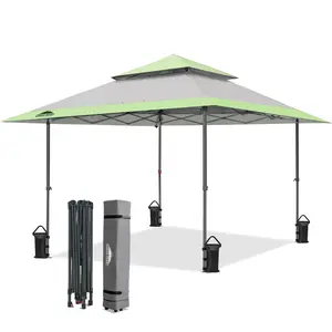 13x13 Straight Leg Pop Up Canopy Tent with 169 sqft of Shade