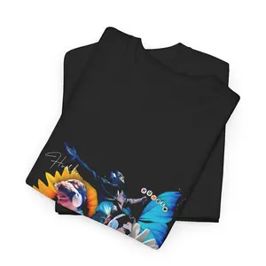 Dueño del Cielo Graphic Tee Spanish Streetwear Shirt, Bold Latin Quote Tee, Oversized Washed Vintage Style