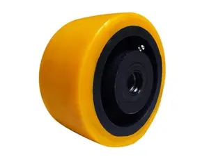 CasterHQ Brand | 8" x 3" Polyurethane on Cast Iron Core - 5,500 lbs