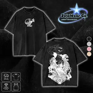 Chainsaw Man Reze Bomb Devil Arc Graphic T-shirt Hoodie Crewneck Sweatshirt Tank Top Oversized Streetwear 100% Premium Cotton Fabric Tee Unisex Double Printed Washed Top Gift For 90s Anime Manga Fan Menswear Apparel