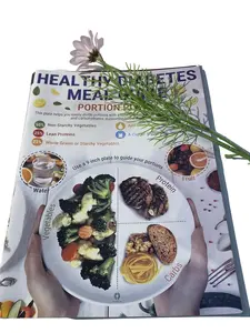 3 Count Diabetes Food List and Meal Planner Laminated, Diabetic Food List Chart for Type 1 2 Diabetes, Healthy Diabetic Diet Meal Guide Plan Recipes Cookbook For Beginners Pre-Diabetes, Glycemic Index Chart