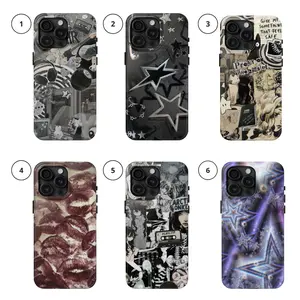 Y2K Phone Case for iPhone For Samsung , Phone Accessories, Cute Phone Case, Fashion Case, Perfect Gift for HerHim, Phone Case for iPhone, Creative Dual Layer Case