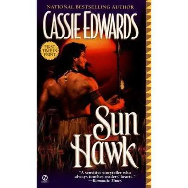 USED Book - Sun Hawk by Cassie Edwards (Unknown) - english