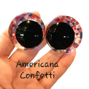 Custom Kawaii Off-Center Safety Eyes, 35mm for Amigurumi