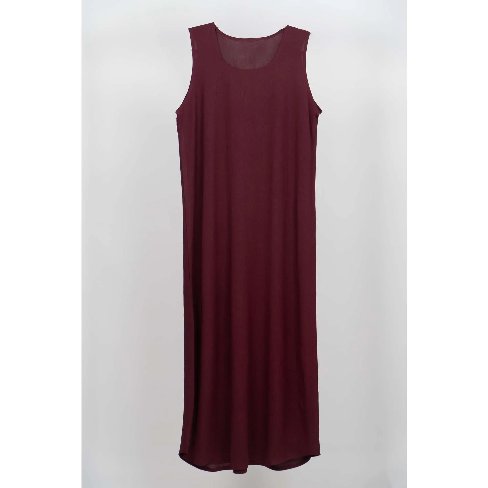 Inner Slip Dress - Maroon - TikTok Shop