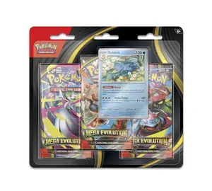 Mega Evolution ME01 3 Pack Blister- Pokemon