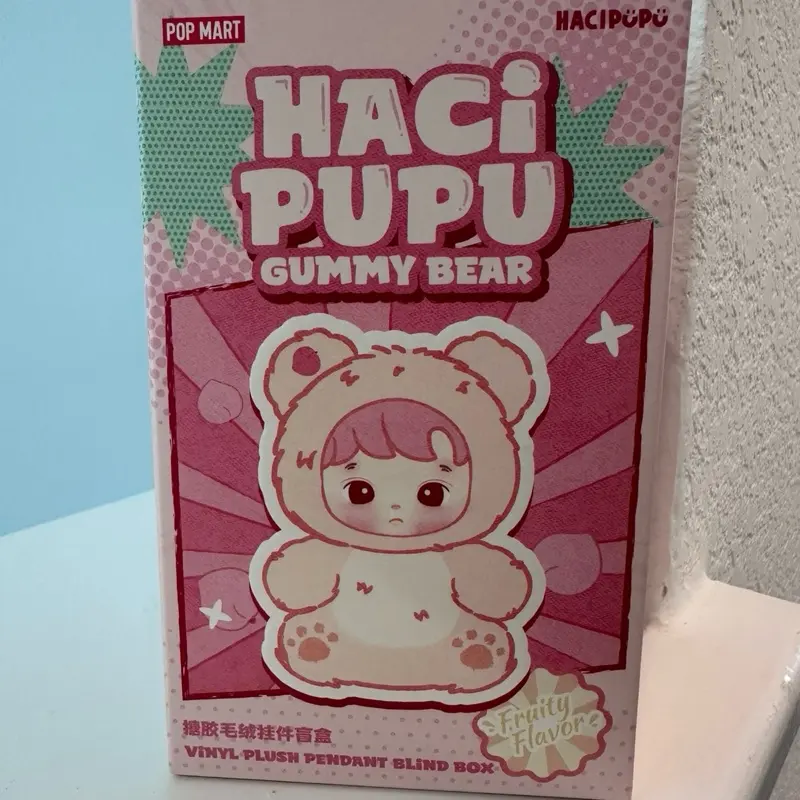 Hacipupu Gummy Bear Series - Vinyl Plush Pendant Blind Box