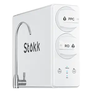 Stokk S1 Reverse Osmosis Water Filtration Device, 8 Stage Reverse Osmosis System, 400 GPD Tankless Under Sink RO Water Filtration System