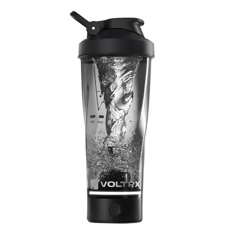 VOLTRX Electric Blender Shaker Bottle, Merge, USB C Rechargeable Electric Protein Shake Mixer, Shaker Cups for Protein Shakes ,BPA Free, 24oz Rechargeable Self-Stirring Whisk outdoorfun