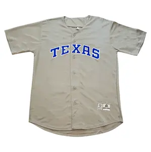 Texas Baseball Jersey - grey