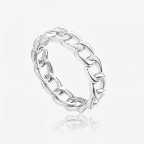 EVRY JEWELS Gold or Silver Plated Women's Waterproof Bad B Ring