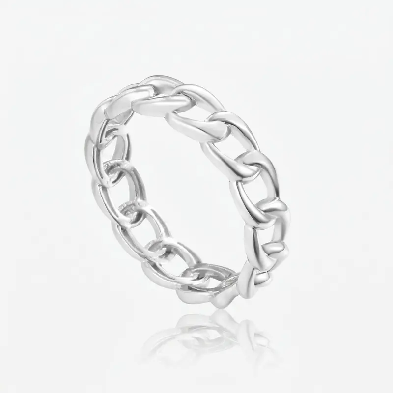 EVRY JEWELS Gold or Silver Plated Women's Waterproof Bad B Ring
