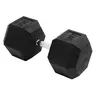 Signature Fitness Hex Single Dumbbell Weight Training Workout Equipment, 100 lb
