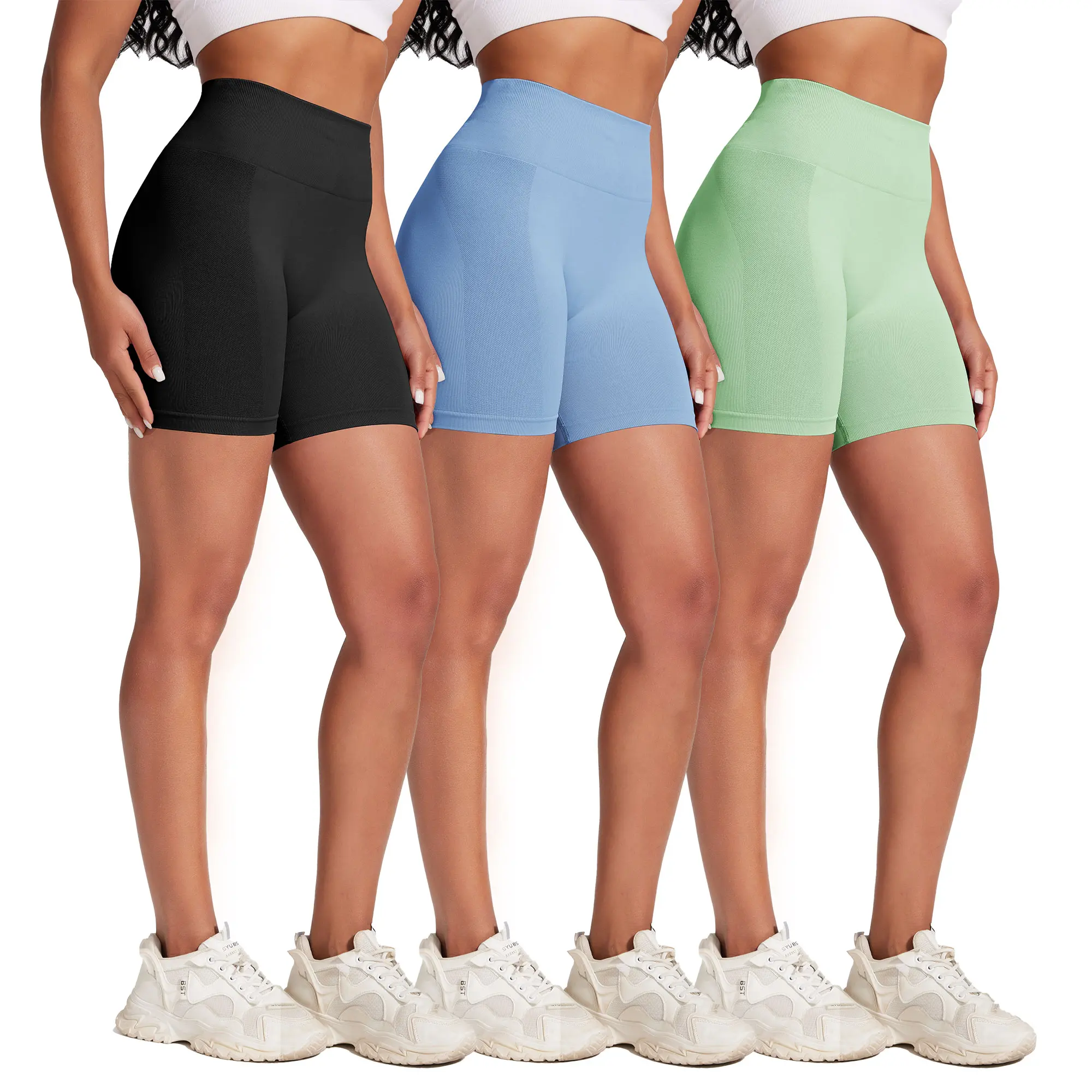 black+haze blue+light green (No Pocket)